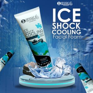 Jessica Ice Shock Cooling Facial Foam Face Wash - Image 1