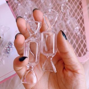 Transparent Candy Shape Box | Mini Plastic Box Rings Earrings, Jewelry Storage Organizer - Image 9