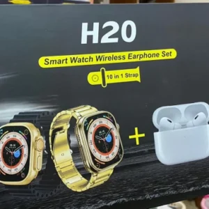 H20 Smart Watch Wireless Earphones Set 10 in 1 Strap - Image 5