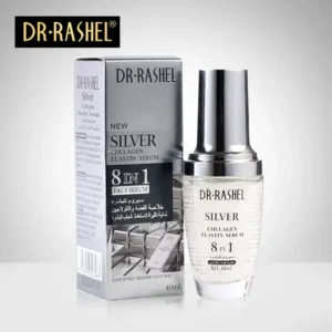 DR.RASHEL 8 in 1 Silver Collagen Elastin Face Serum Moisturizing Whitening skin brightening Facial Serum - 40ml - Image 1