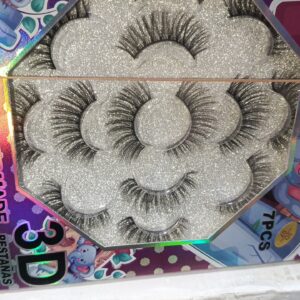 3D Eyelashes 7 pcs Eyelashes for beautiful eyes - Image 8