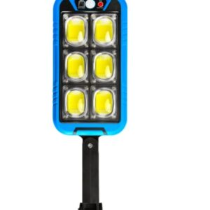 Solar Street COB Light With Sensor ZB-150B | Motion Sensor Security Streetlights for Parking Lot - Remote Control (Random color) - Image 3