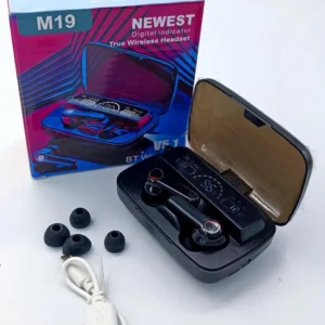 M19 Earbuds TWS, Wireless Headphones Bluetooth 5.1 - Image 1