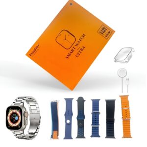 Fendior S100 Ultra 9 Smart Watch 7 in 1 - Random Color - Image 3