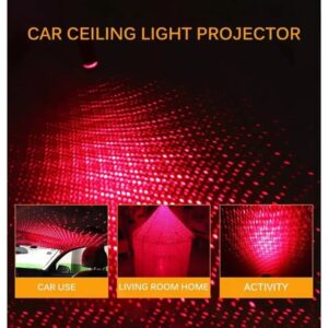 Led Galaxy Star Light | Starry Laser Projector Night Light For Home & Car Roof Decoration - Image 3