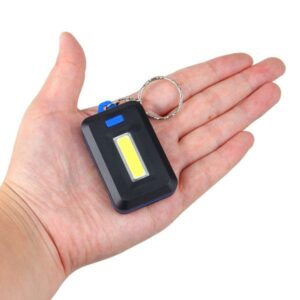 Portable Mini COB LED Keychain / Multifunctional square key light (random color) - Image 4