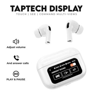 A9 Pro Touch Screen Display Wireless Airpods - Image 3