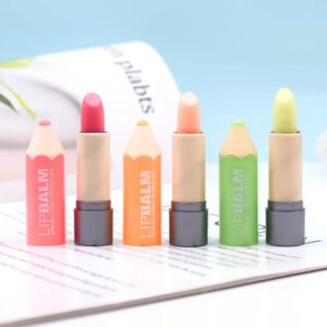 ( PACK OF 2 ) PENCIL SHAPE LIP BALM  Moisturizing, Repairing lips - Image 3