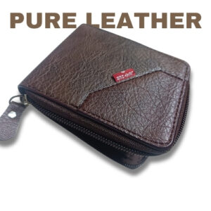 Men's Daily Use Bifold Zipper Wallet - Image 3