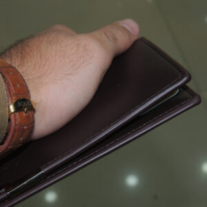 Men's Leather Half Long Wallet - Image 5