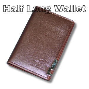 Men's Leather Half Long Wallet - Image 7