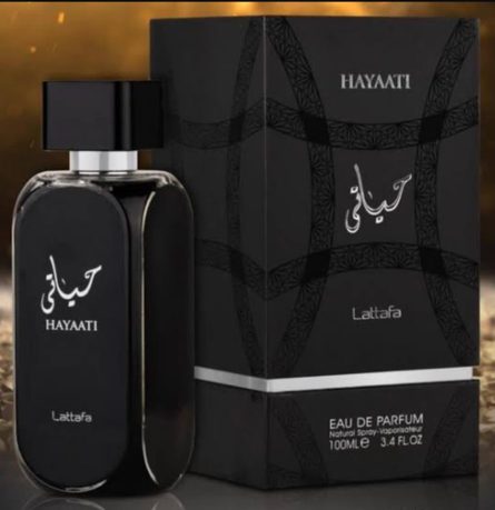 Lattafa Hayati Black Perfume for Unisex Orignal EDP 100 ML - Image 1