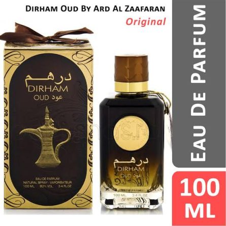 Dirham Oud Parfum Ard Al Zaafran, Oriental Fragrance, long-lasting, Sandalwood (Men and Women) Unisex Eau de Arabian Perfume 100 ml - Image 3