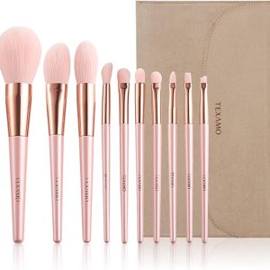 Sweet Beauty 10 PCs Makeup Brush Set | Complete Brush Kit for Professional and Beginner (Random color) - Image 8