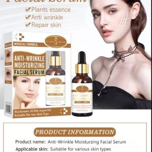 AICHUN BEAUTY Anti-Wrinkle Moisturizing Facial Serum Hyaluronic Acid Argan Oil | Suitable For Any Skin Type | 30ml | 1 fl.oz - Image 10