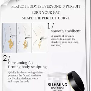 AICHUN BEAUTY Slimming Body Cream Burning Fat Shrinking Firming Reducing Wrinkles Non-Irritating | 3 Days Effective 100ml - Image 6