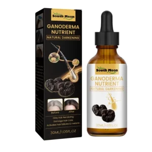 Natural GandoDerma Anti Greying Hair Darkening Serum for your Hair Care Nutrient Natural Darkening - Image 8