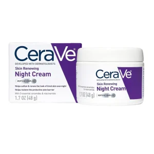 CeraVe 4 in 1 Skincare Kit Night Cream, Sunblock, Cleanser & Serum for Radiant Skin - Image 8