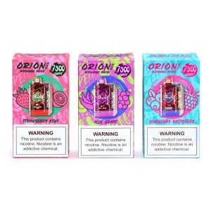 Lost Vape Orion Bar Disposable Pod – 7500 Puffs, 50mg Nicotine, 18 ml E-liquid, Rechargeable USB-C - Image 4