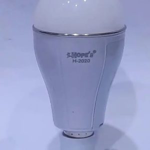 HOPEâ€™S H-2020 LED Rechargeable 9 Watt Bulb With Double Battery / Ideal for home improvement and electrical needs - Image 3