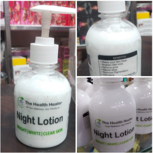 The Health Healer Night Lotion BRIGHT WHITE CLEAR SKIN (240ml) - Image 2