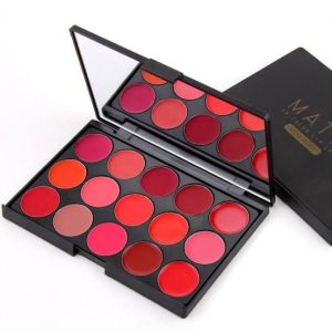 Romantic lipstick Pallet 15 Color Lipstick Matte Lip Cream Palette - Image 2