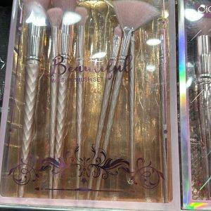 8 PCs Diamond Unicorn Handle Makeup Brush Set - Image 7