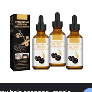 Natural GandoDerma Anti Greying Hair Darkening Serum for your Hair Care Nutrient Natural Darkening - Image 5