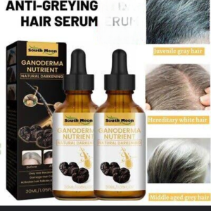 Natural GandoDerma Anti Greying Hair Darkening Serum for your Hair Care Nutrient Natural Darkening - Image 3