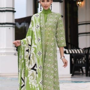 âœ¨ Khaadi brand âœ¨ 3 Piece Digital Printed Lawn Unstitched Suit new Collection 2025 for womens - Image 4