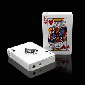 Refillable Fancy Poker Lighter Creative Poker Cool Lighters Refillable Best Gift For Men - Image 5