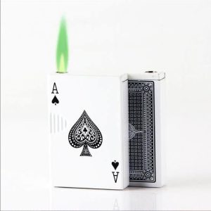 Refillable Fancy Poker Lighter Creative Poker Cool Lighters Refillable Best Gift For Men - Image 6