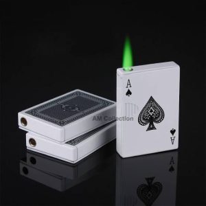 Refillable Fancy Poker Lighter Creative Poker Cool Lighters Refillable Best Gift For Men - Image 9