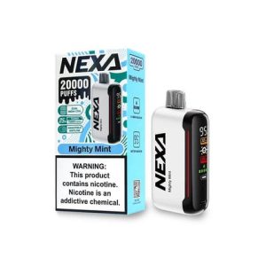 Nexa N20000 Disposable Pod – 20,000 Puffs | Rechargeable | Turbo Mode | Dual Mesh Coil - Image 6