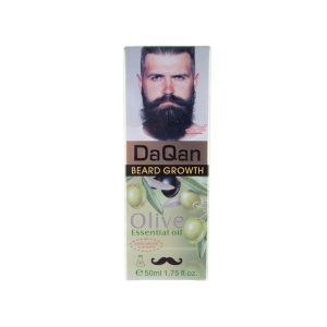 DaQan Beard Growth Olive Essential Oil  enriched with multiple natural nourishing ingredients- 50ml - Image 4