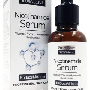 Pretty Cowry Nicotinamide Serum with Vitamin C | 30 ml Nicotinamide Face Serum for Anti-Wrinkles and Age, Even Skin, Against Blemishes and Stains - Image 8