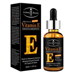 Aichun Beauty Brightening Vitamin-E Face Serum For All Face - 30ml | Vitamin-E Whitening & Brightening Face Serum - Image 4