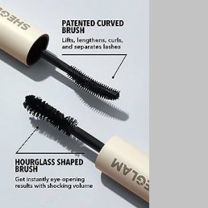 SHEGLAM 2 In 1 Black Volume and Length Waterproof Mascara - Image 5