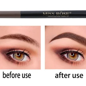 MISS ROSE Liquid Waterproof Eyebrow Pen (0.3 brown color) - Image 4