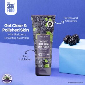 Vibrant Beauty Skin Brightening Blackberry Exfoliating Skin Polish (200ml) - Image 4