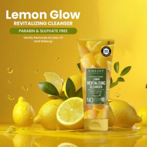 Vibrant Beauty Brightening Lemon Revitalizing Cleanser For All Skin Types, (200ml) - Image 4