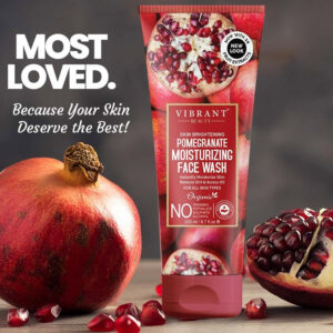 Vibrant Beauty Brightening Pomegranate Moisturizing Face Wash - Image 1