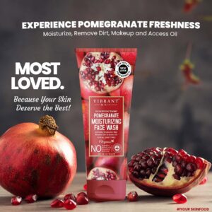 Vibrant Beauty Brightening Pomegranate Moisturizing Face Wash - Image 3