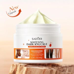 Sadoer 7days Vitamin C Whitening Dark Knuckle Black Knee Cream Niacinamide Vitamin C Dark Spot Corrector Remover 140g - Image 4