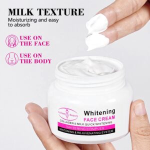 Aichun Beauty Moisturizing Natural Bright Skin Care Whitening CreamÂ  | Best Cream For All Types Of Skin | 80ml - Image 5