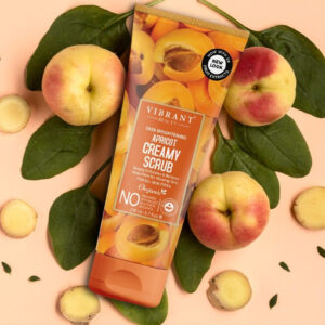 Vibrant Beauty Brightening Apricot Hydrating Creamy Scrub, For All Skin Types, (200ml) - Image 1