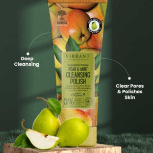 Vibrant Beauty Brightening Pear & Mint Cleansing Polish (200ml) - Image 1