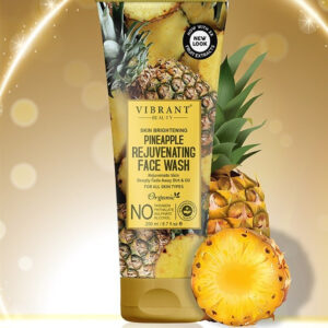 Vibrant Beauty Skin Brightening Pineapple Rejuvenating Face Wash - Image 1