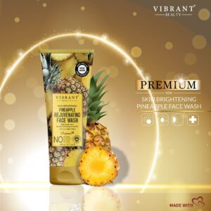 Vibrant Beauty Skin Brightening Pineapple Rejuvenating Face Wash - Image 5