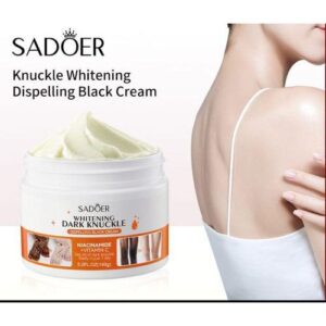 Sadoer 7days Vitamin C Whitening Dark Knuckle Black Knee Cream Niacinamide Vitamin C Dark Spot Corrector Remover 140g - Image 3